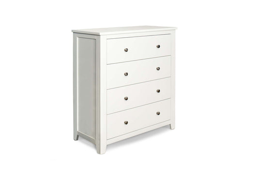 Brantham 4 Drawer Chest of Drawers - Soft White