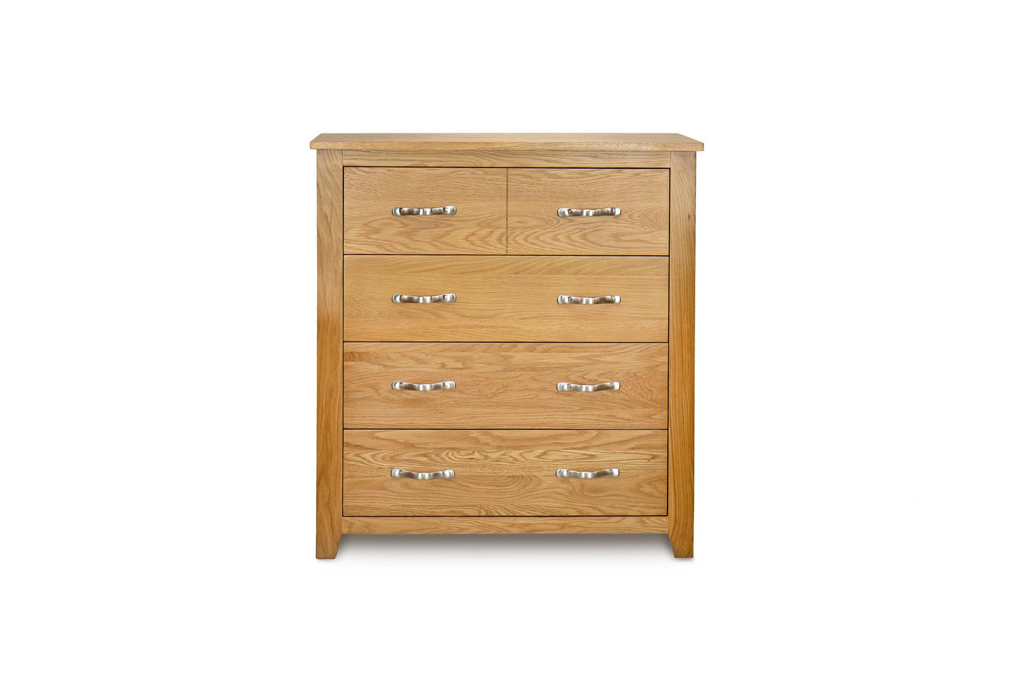 Brantham 4 Drawer Chest of Drawers - Natural Oak