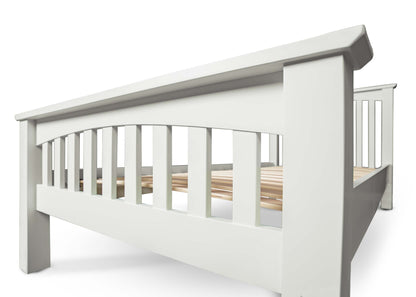 Brantham Bed Frame - 3ft Single - Soft White