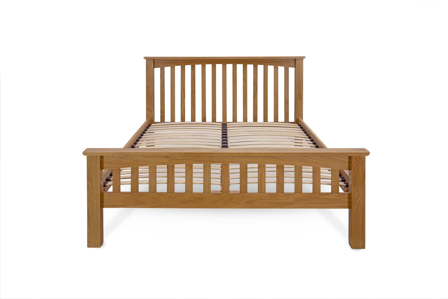 Brantham Bed Frame - 4ft6 Double - Natural Oak