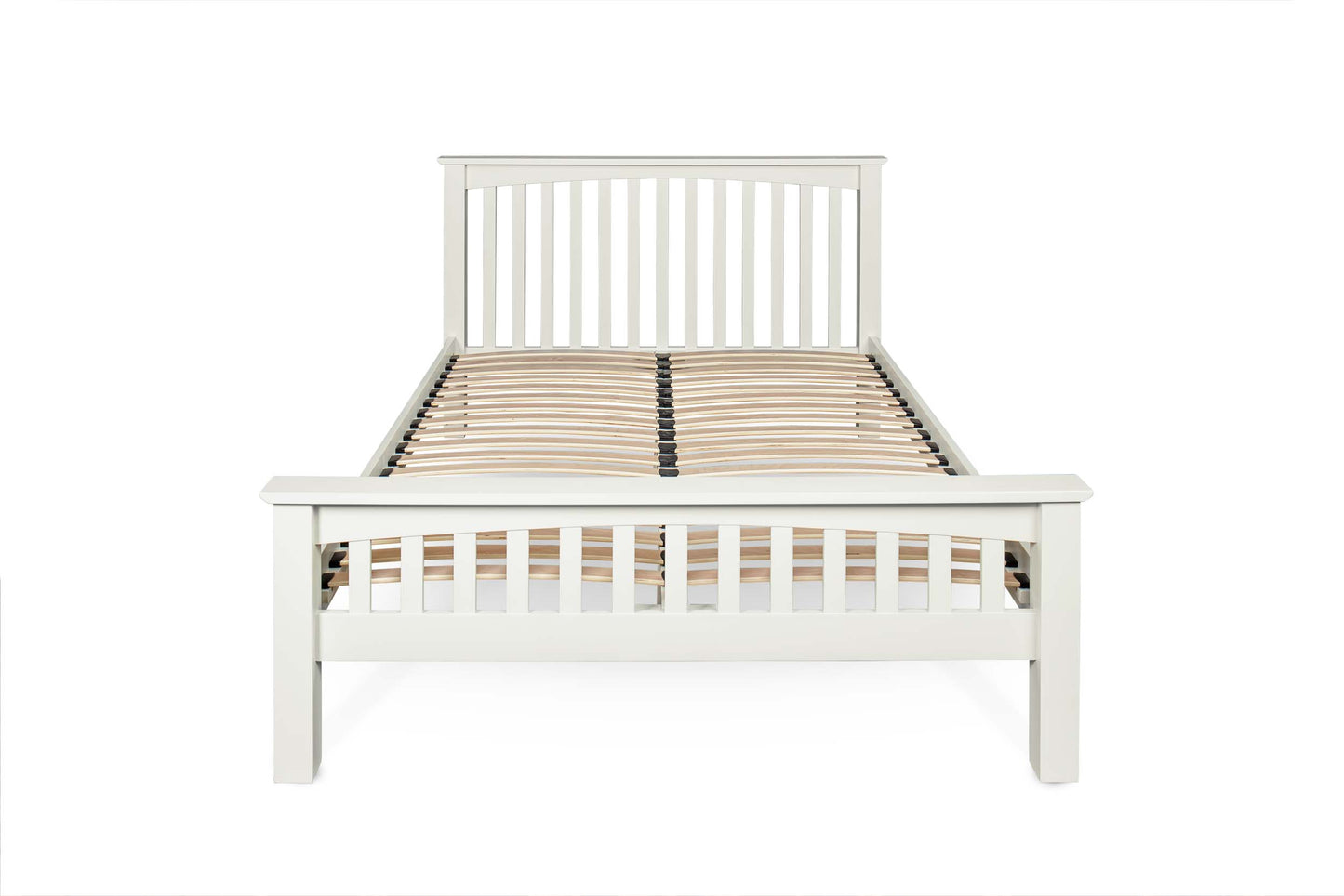 Brantham Bed Frame - 6ft Super King - Soft White