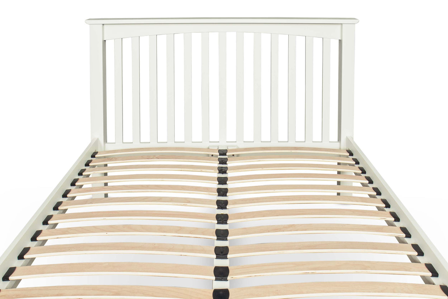 Brantham Bed Frame - 4ft Small Double - Soft White