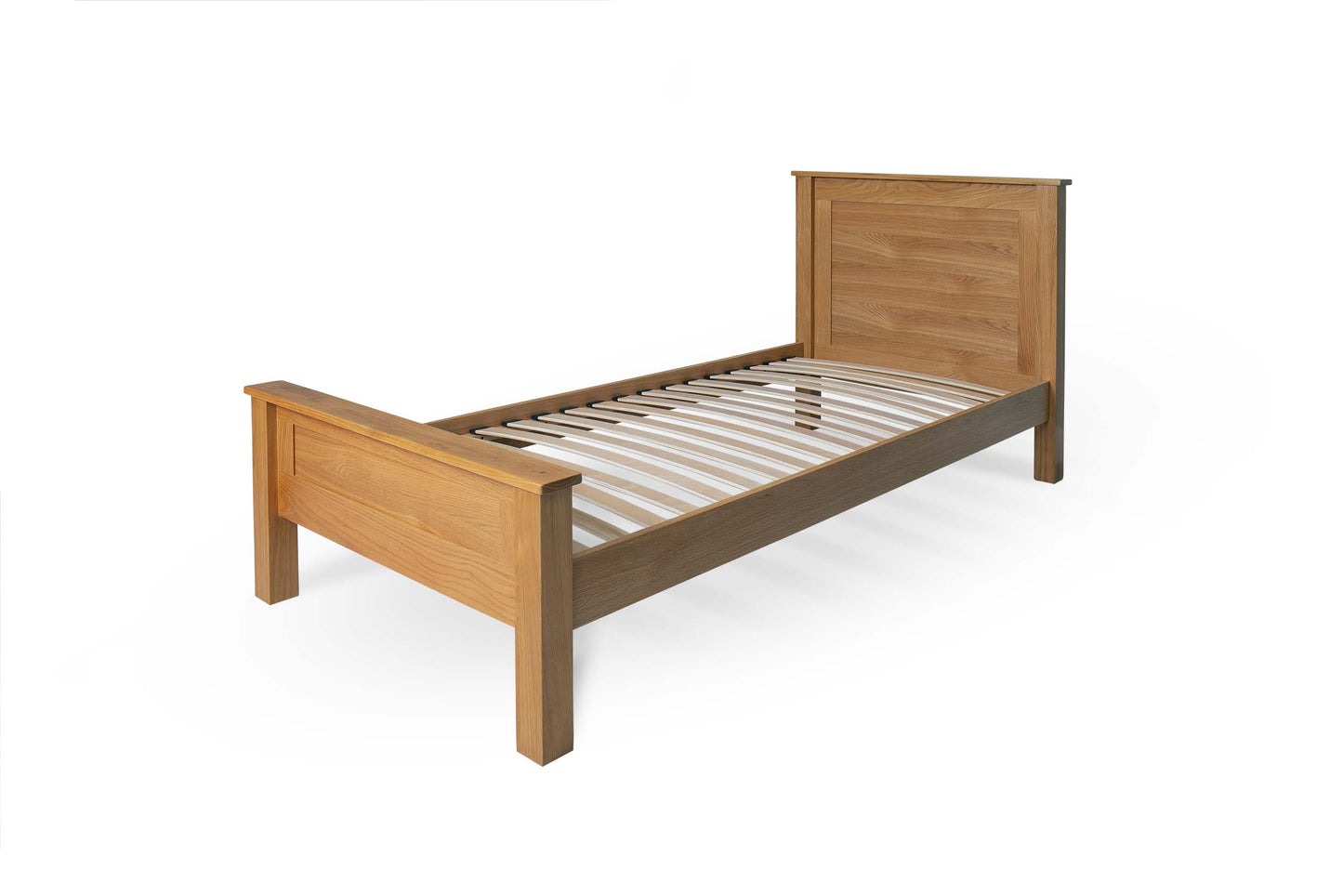 Cambridge Bed Frame - 3ft Single - Natural Oak