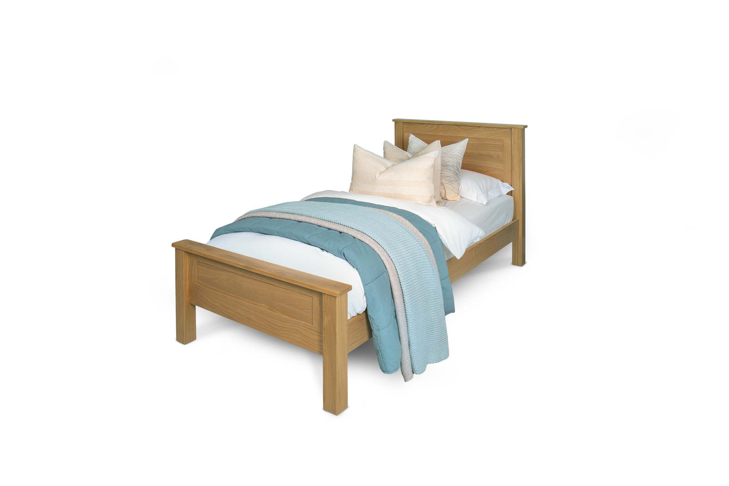 Cambridge Bed Frame - 3ft Single - Natural Oak