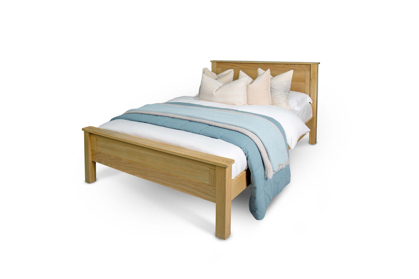 Cambridge Bed Frame - 4ft6 Double - Natural Oak