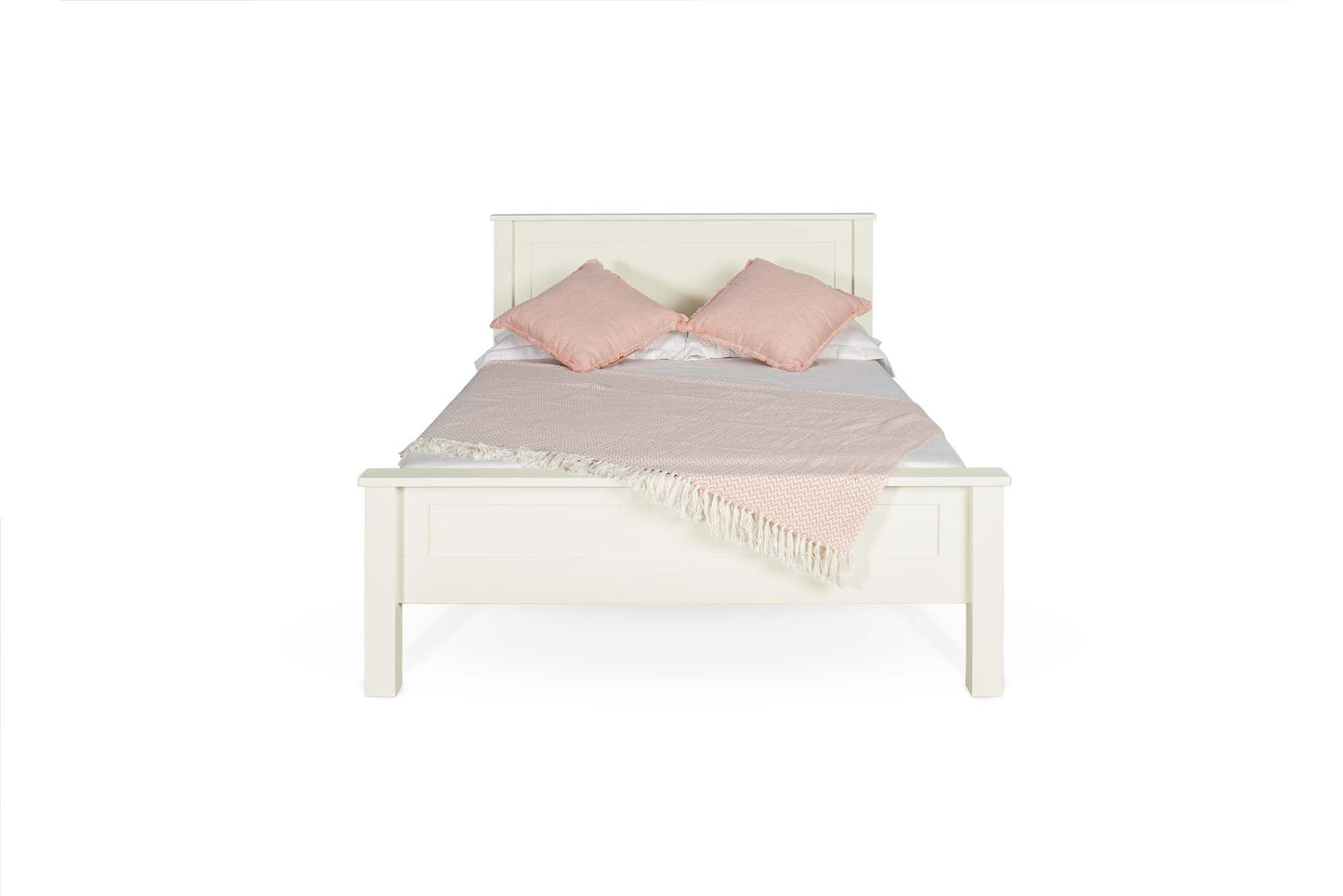 Cambridge Bed Frame - 4ft6 Double - Soft White