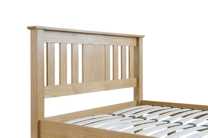 Cavello Bed Frame - 4ft6 Double - Natural Oak