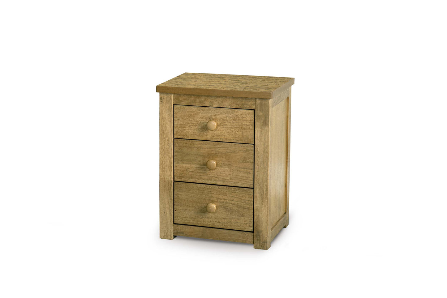 Chesterfield Bedside Table - Medium Oak