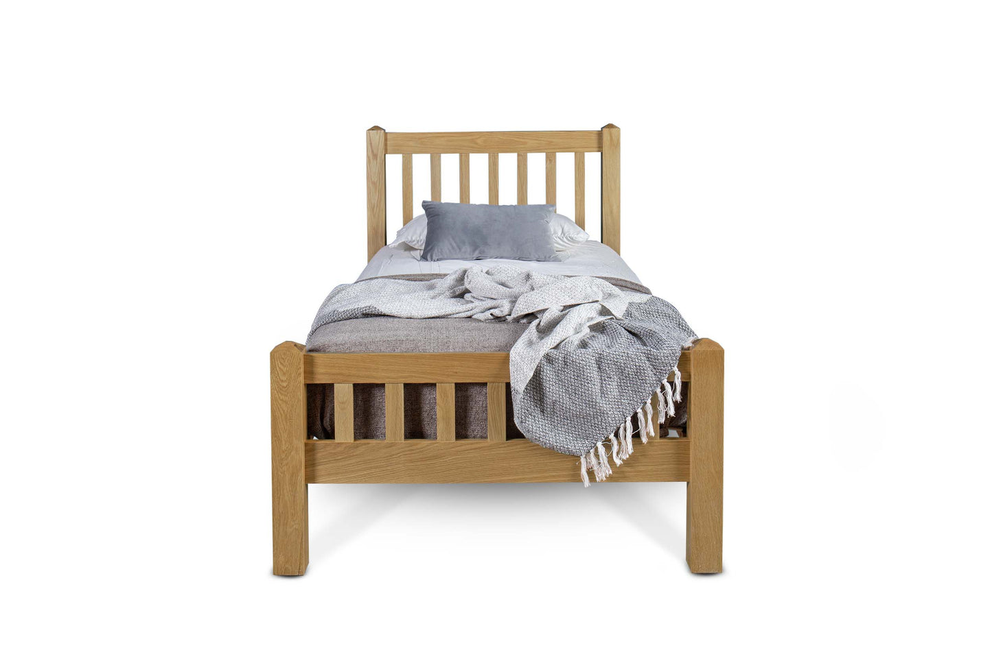 Emile Bed Frame - 3ft Single - Natural Oak