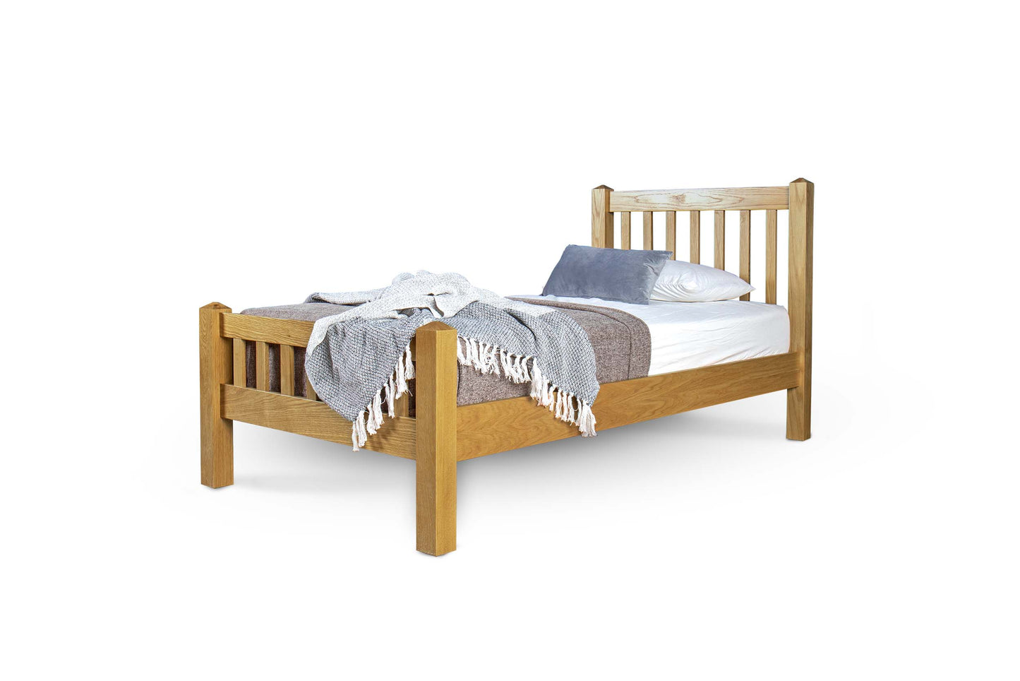 Emile Bed Frame - 3ft Single - Natural Oak