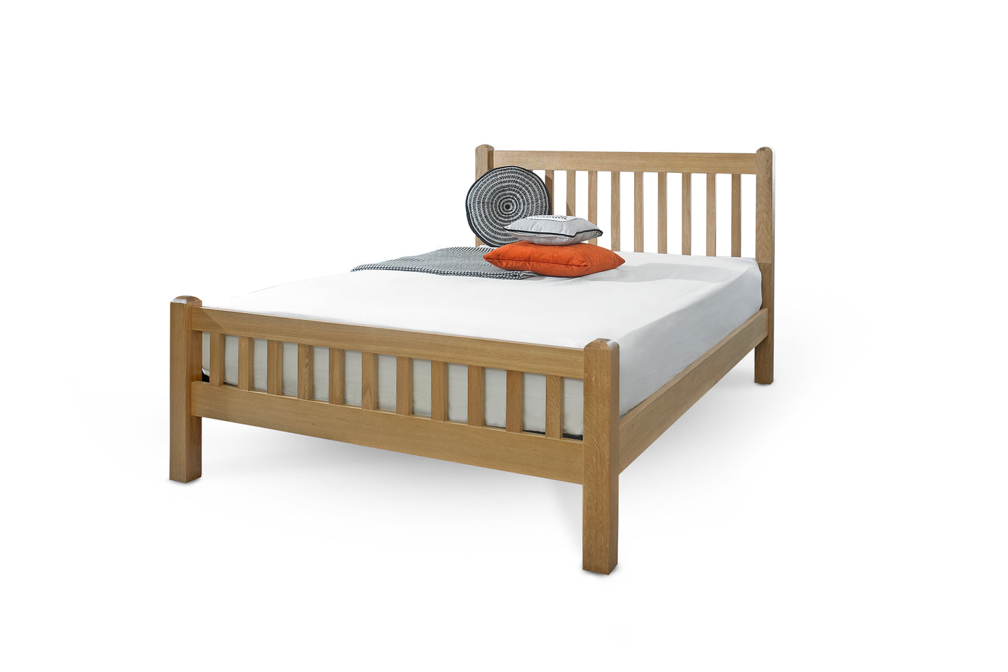 Emile Bed Frame - 6ft Super King - Natural Oak