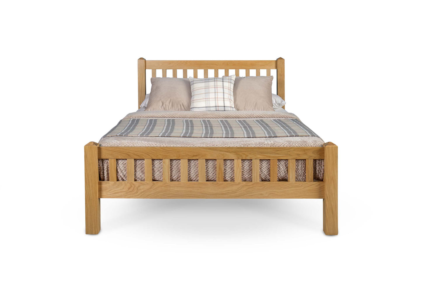 Emile Bed Frame - 6ft Super King - Natural Oak