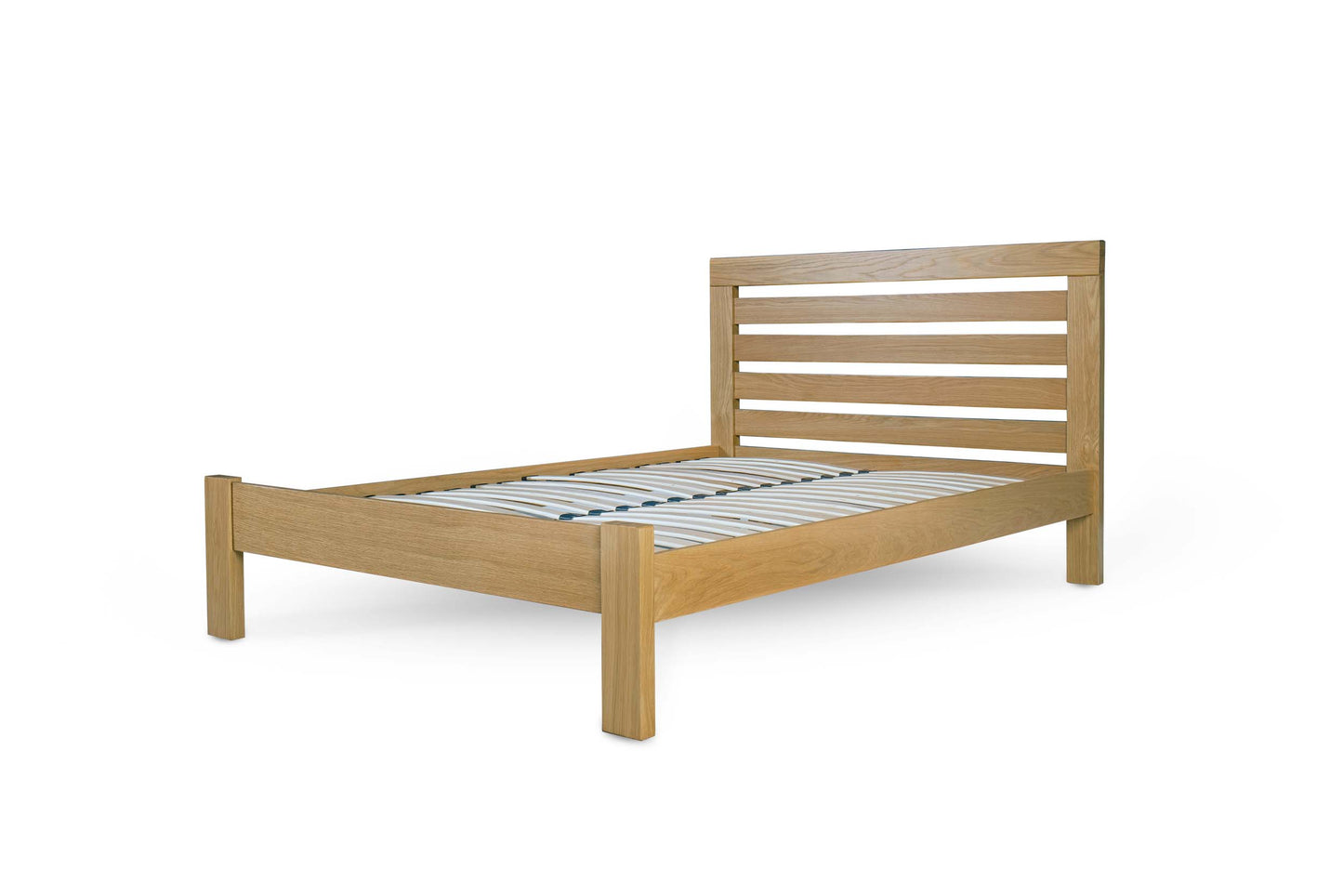 Wingfield Bed Frame - 4ft6 Double - Natural Oak