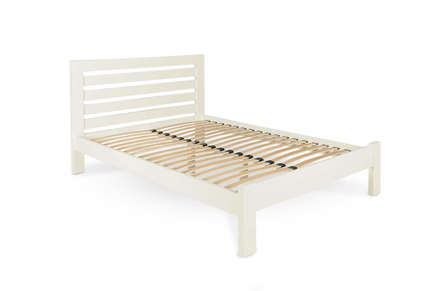 Wingfield Bed Frame - 5ft King Size - Soft White