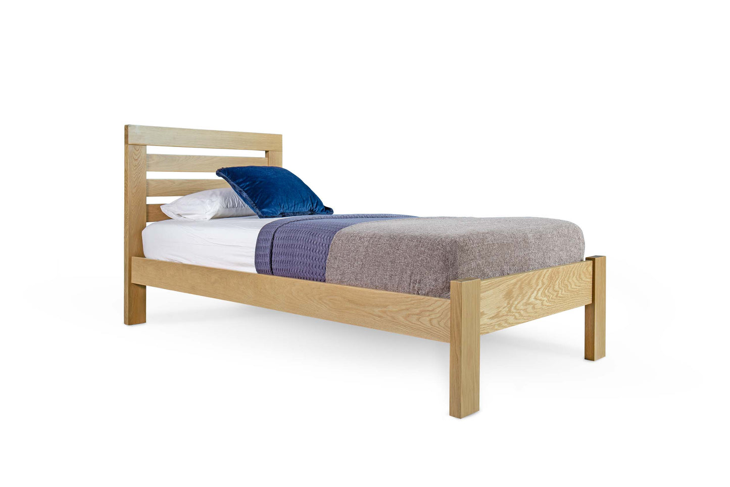 Wingfield Bed Frame - 3ft Single - Natural Oak