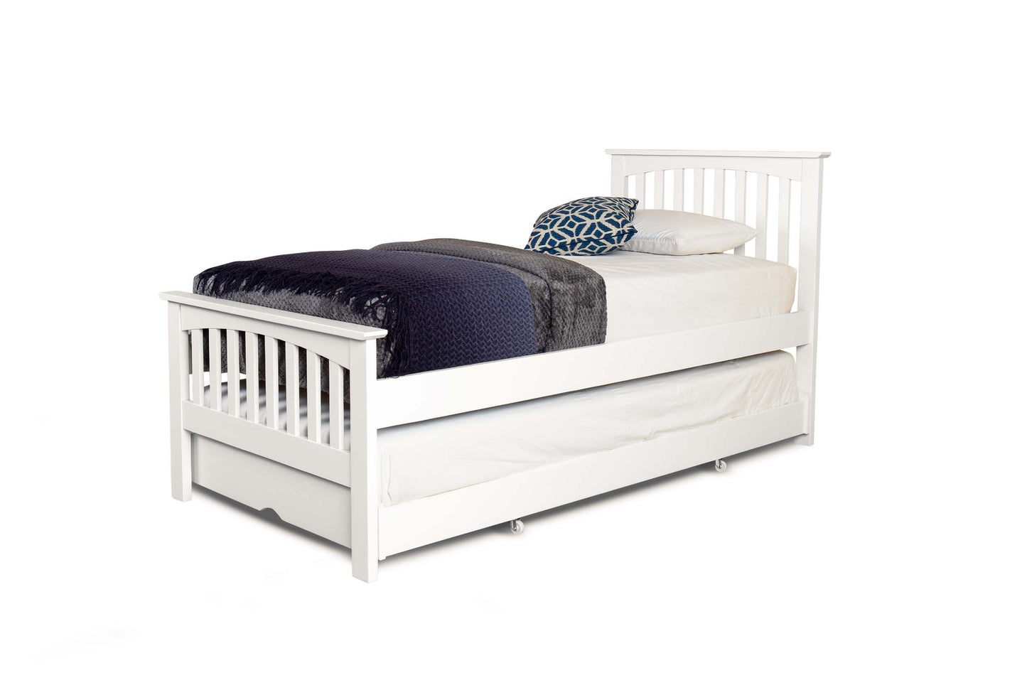 Hythe Guest Bed - 3ft Single - Soft White