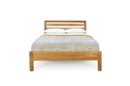 Knightsbridge Bed Frame - 4ft6 Double - Natural Oak