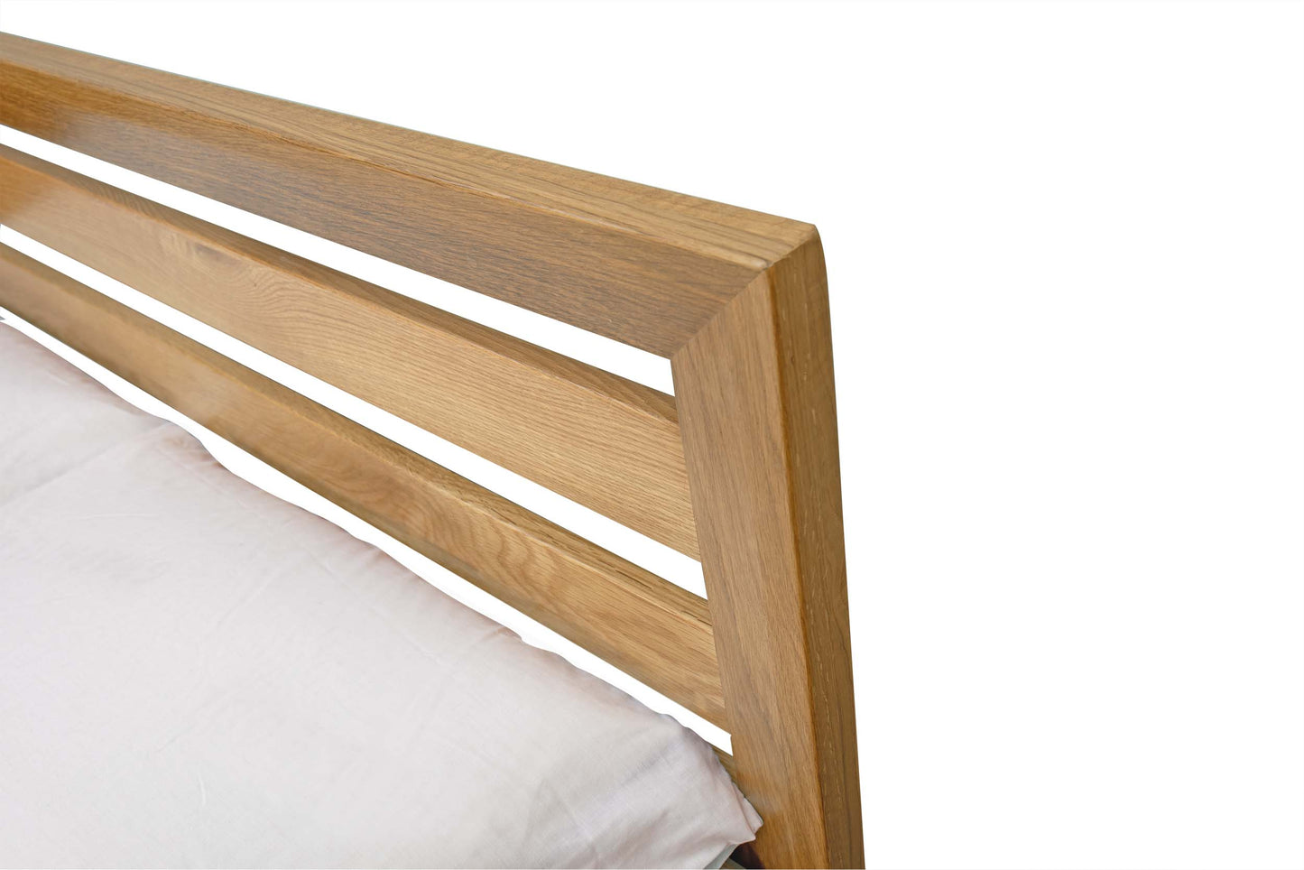 Knightsbridge Bed Frame - 4ft6 Double - Natural Oak