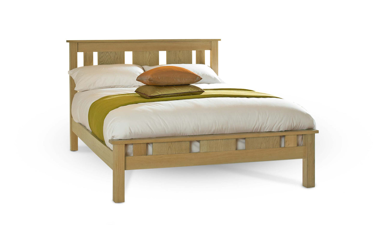 Lymington Bed Frame - 4ft Small Double - Natural Oak