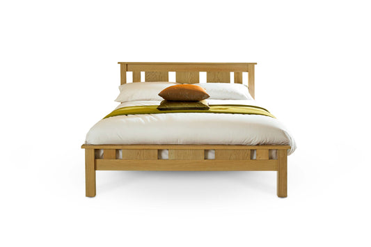 Lymington Bed Frame - 4ft6 Double - Natural Oak