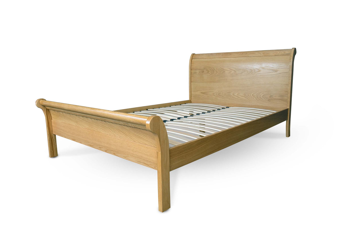 Mayfield Bed Frame - 4ft6 Double - Natural Oak