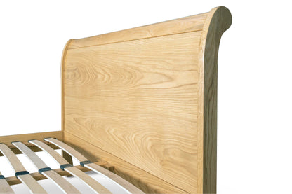 Mayfield Bed Frame - 4ft6 Double - Natural Oak