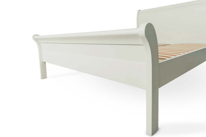 Mayfield Bed Frame - 5ft King Size - Soft White