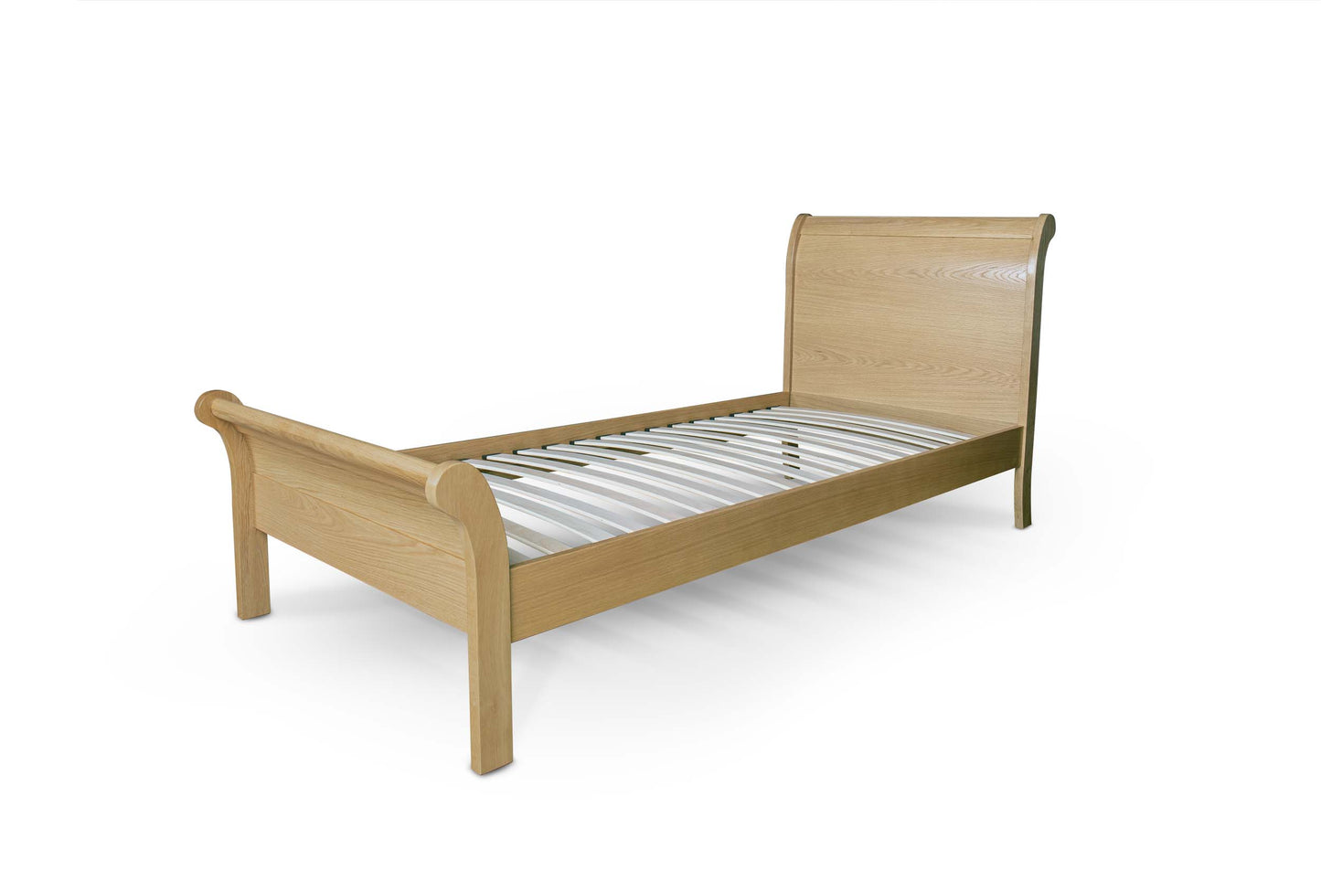 Mayfield Bed Frame - 3ft Single - Natural Oak