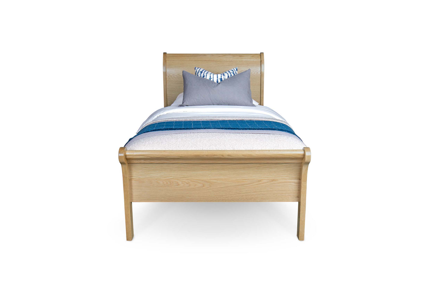 Mayfield Bed Frame - 3ft Single - Natural Oak