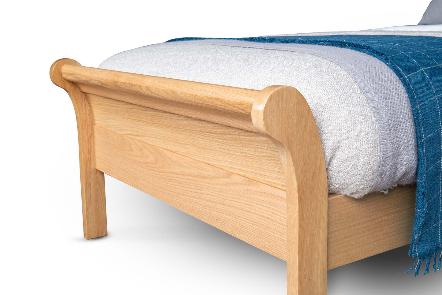 Mayfield Bed Frame - 3ft Single - Natural Oak