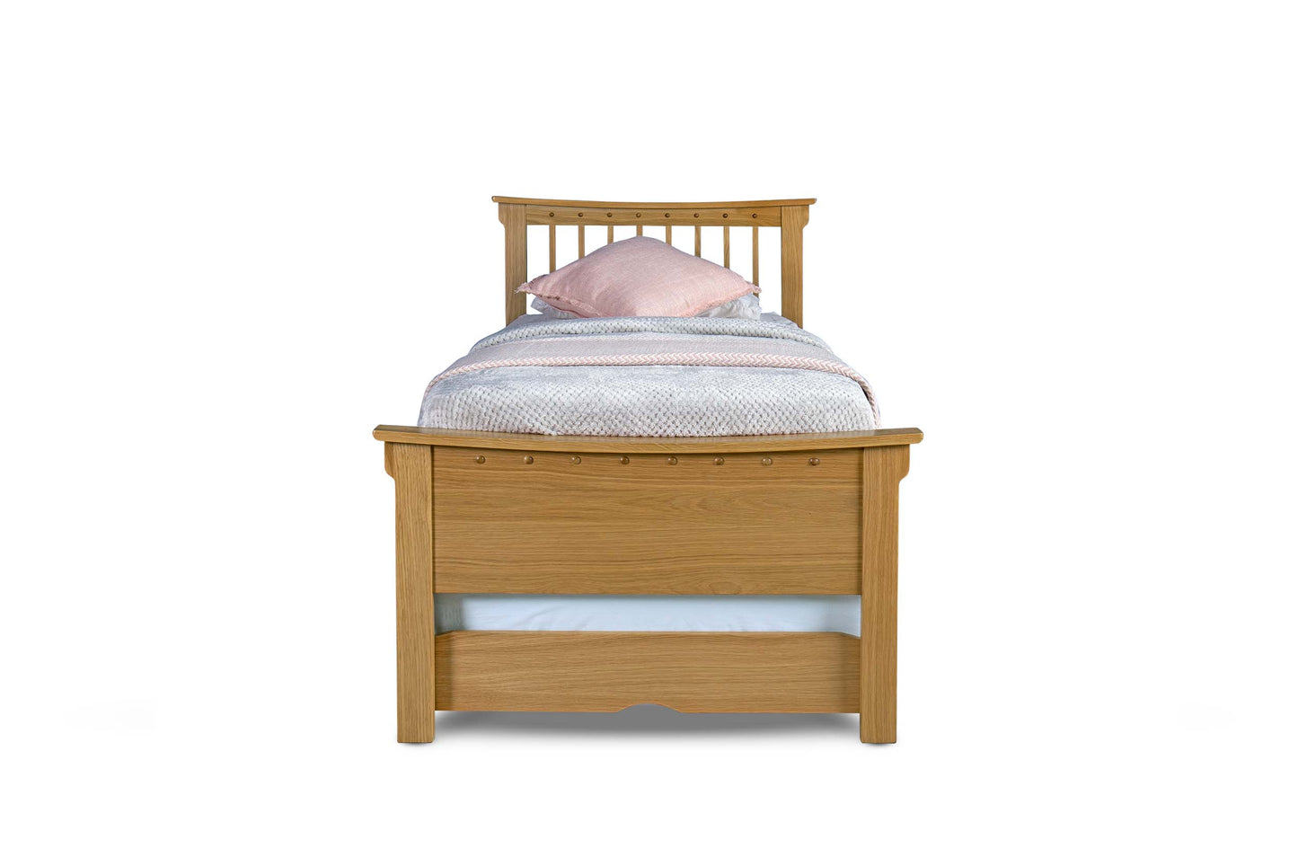 Pemberley Guest Bed - 3ft Single - Natural Oak