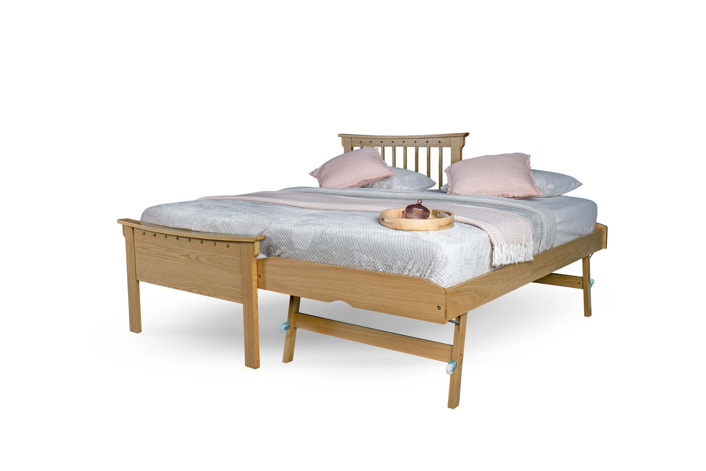 Pemberley Guest Bed - 3ft Single - Natural Oak