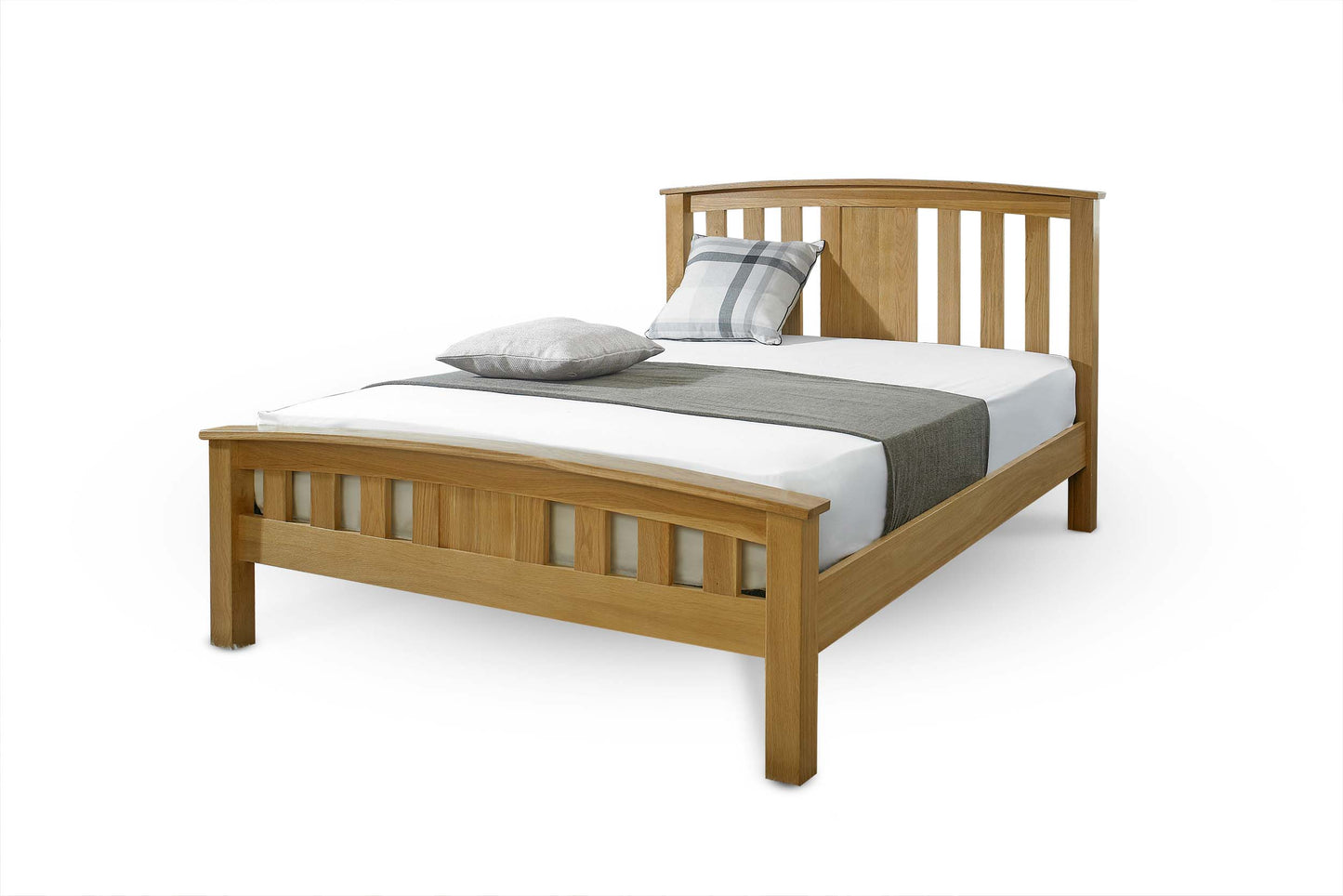 Raffles Bed Frame - 4ft Small Double - Natural Oak