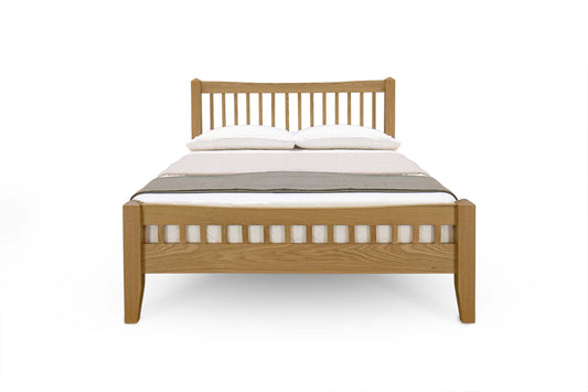 Sunbury Bed Frame - 4ft6 Double - Natural Oak