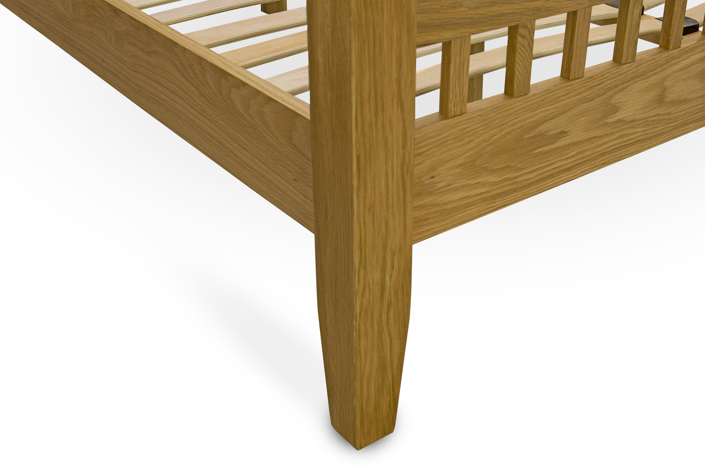 Sunbury Bed Frame - 4ft6 Double - Natural Oak