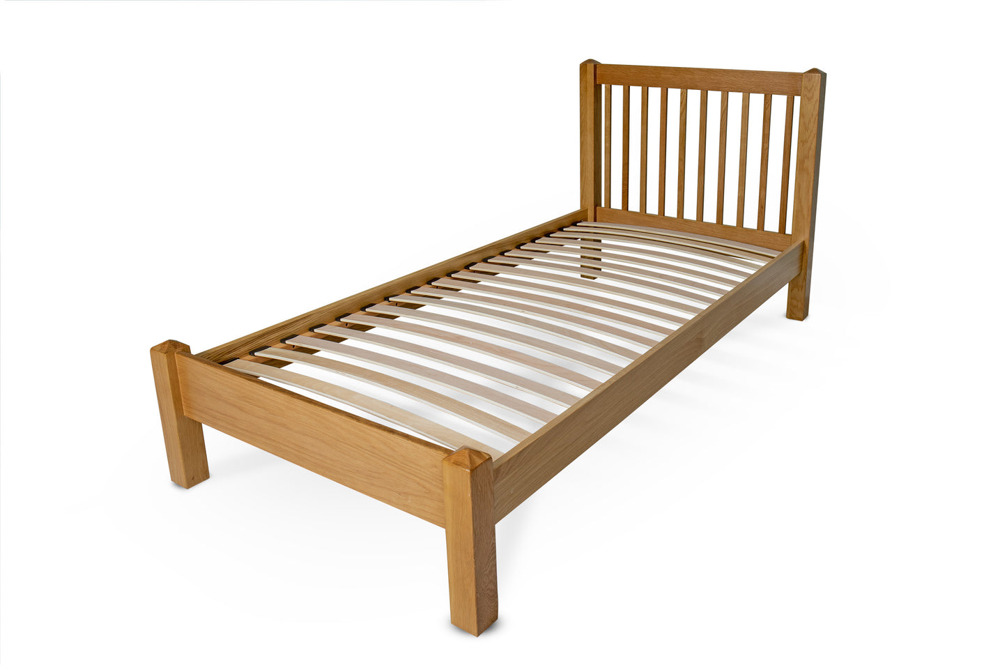 Thornton Bed Frame - 3ft Single - Natural Oak