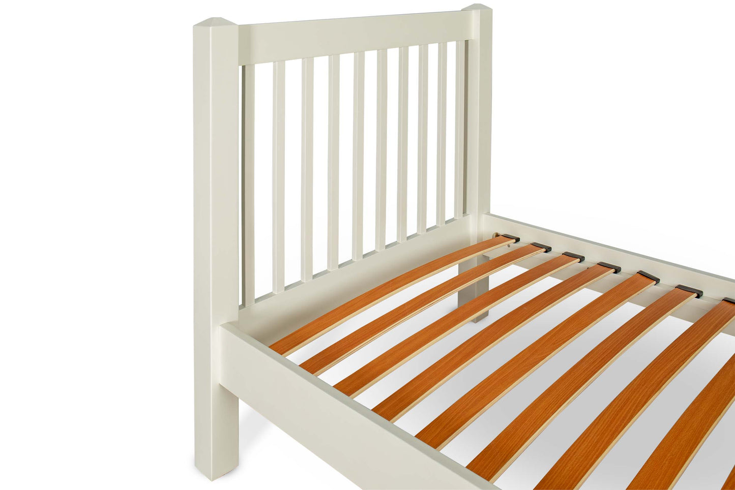 Thornton Bed Frame - 3ft Single - Soft White