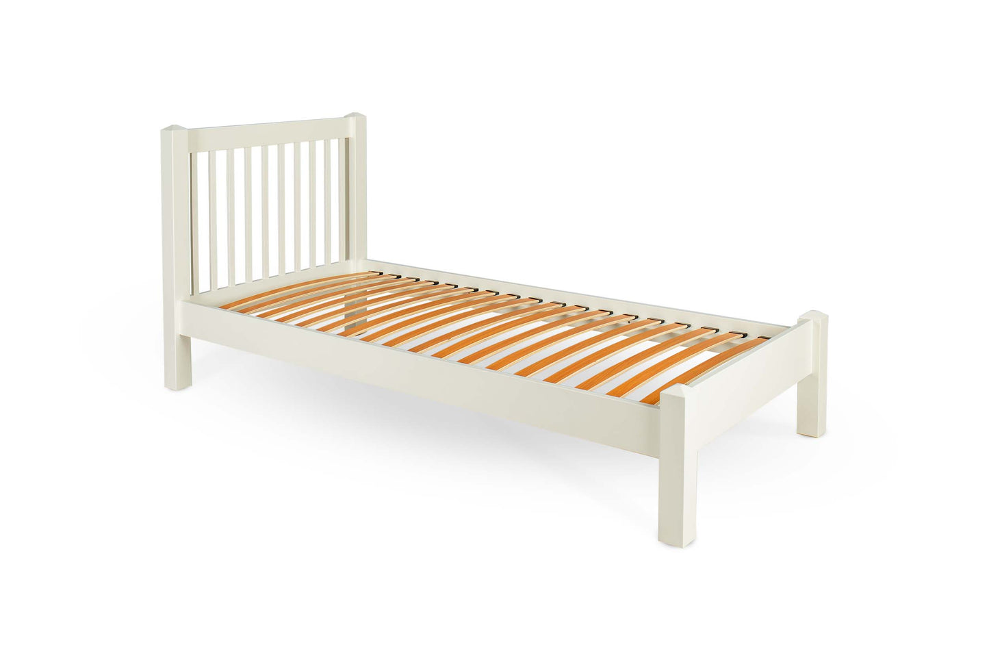 Thornton Bed Frame - 3ft Single - Soft White