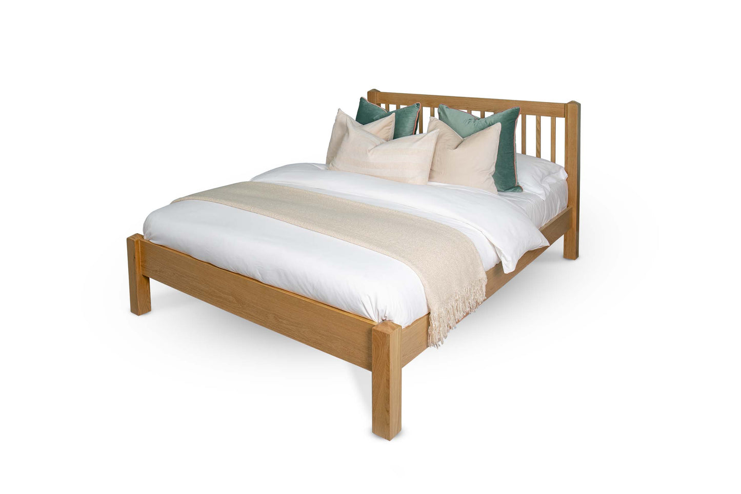 Thornton Bed Frame - 4ft Small Double - Natural Oak