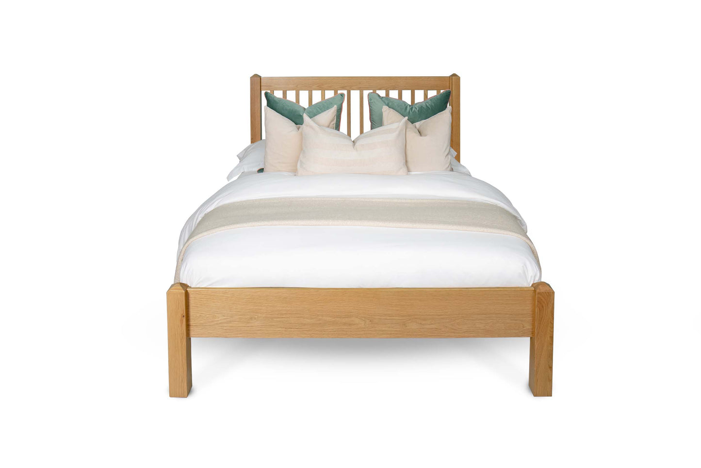 Thornton Bed Frame - 4ft6 Double - Natural Oak