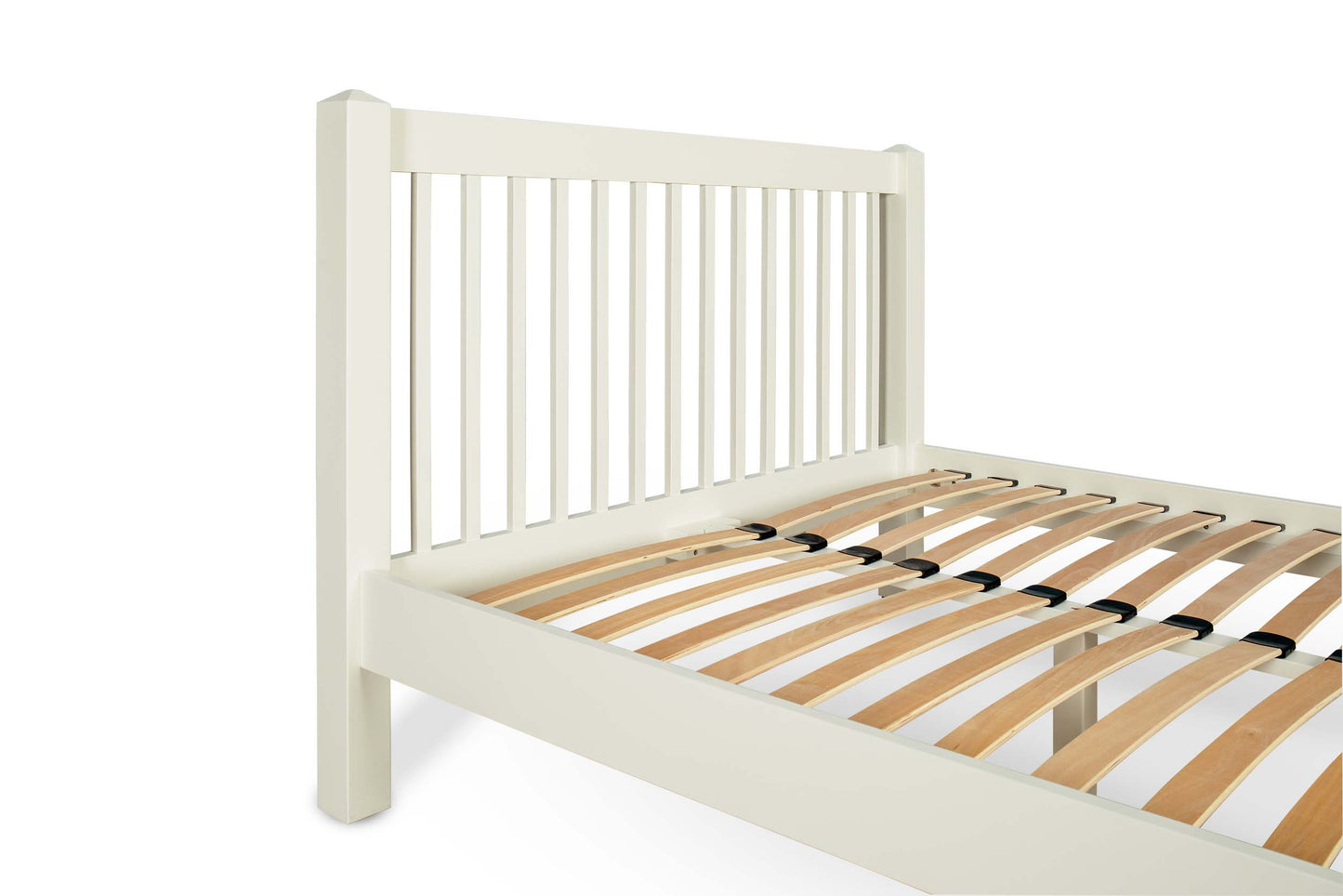 Thornton Bed Frame - 4ft6 Double - Soft White