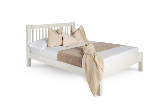 Thornton Bed Frame - 5ft King Size - Soft White