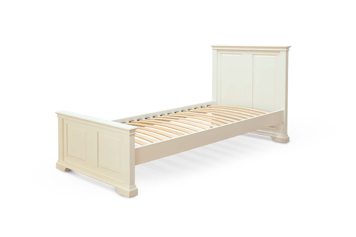 Winchester Bed Frame - 3ft Single - Soft White