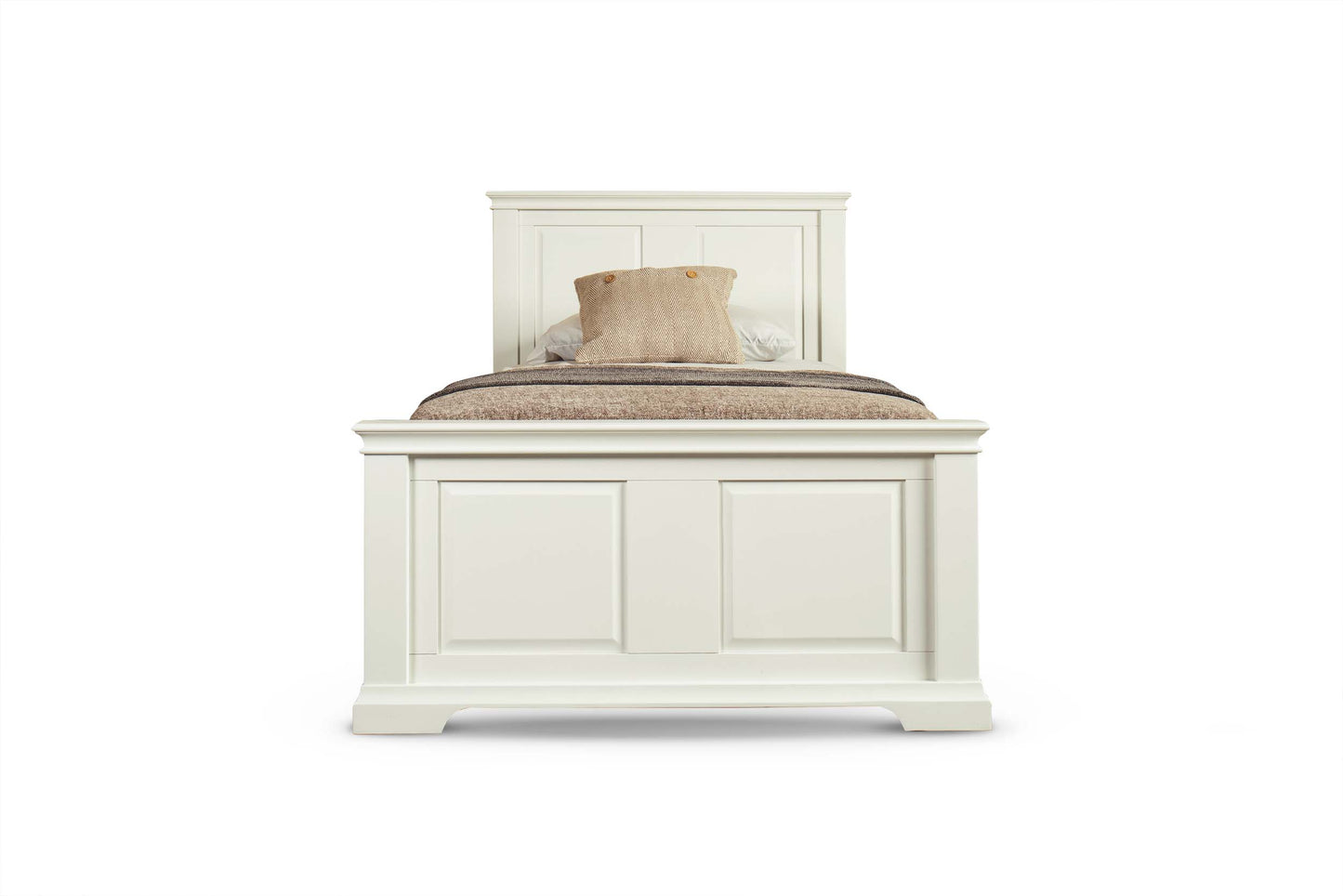 Winchester Bed Frame - 3ft Single - Soft White