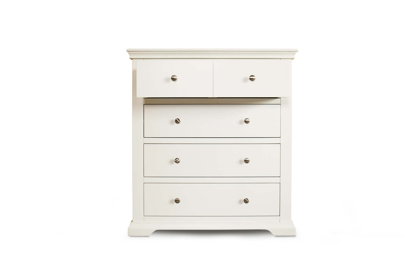 Winchester 4 Drawer Chest of Drawers - Soft White