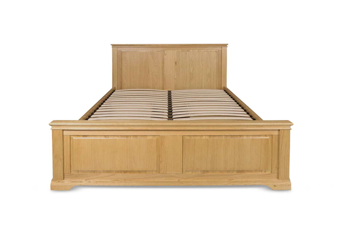 Winchester Storage Bed Frame - 5ft King Size - Natural Oak