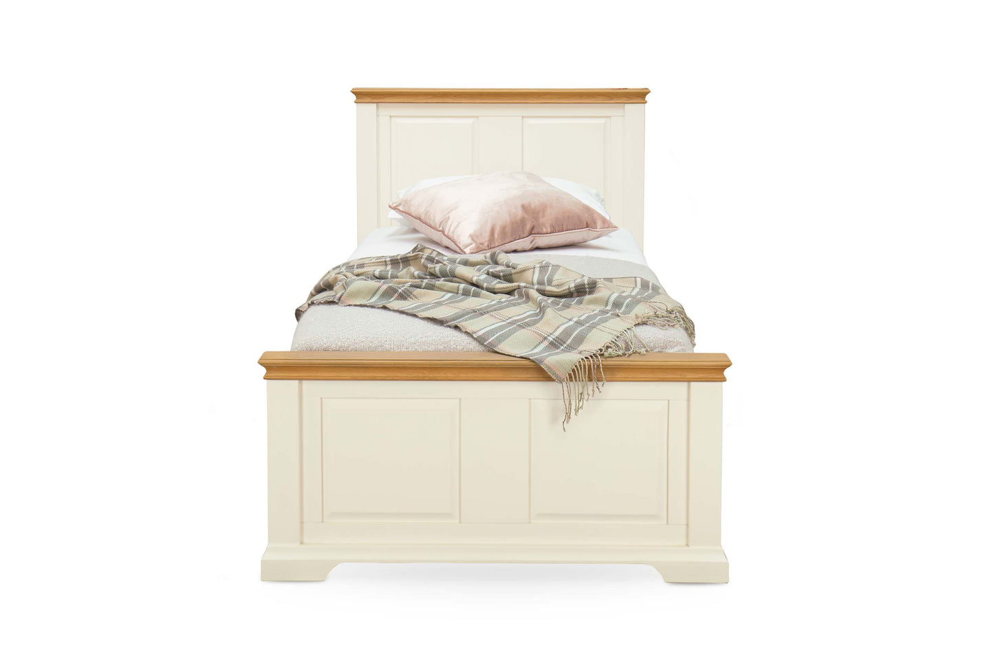 Winchester Bed Frame - 3ft Single - Soft White