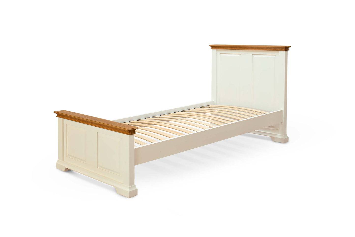 Winchester Bed Frame - 3ft Single - Soft White
