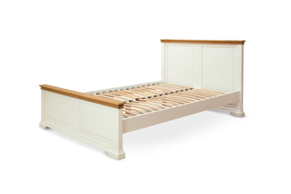 Winchester Bed Frame - 4ft6 Double - Soft White