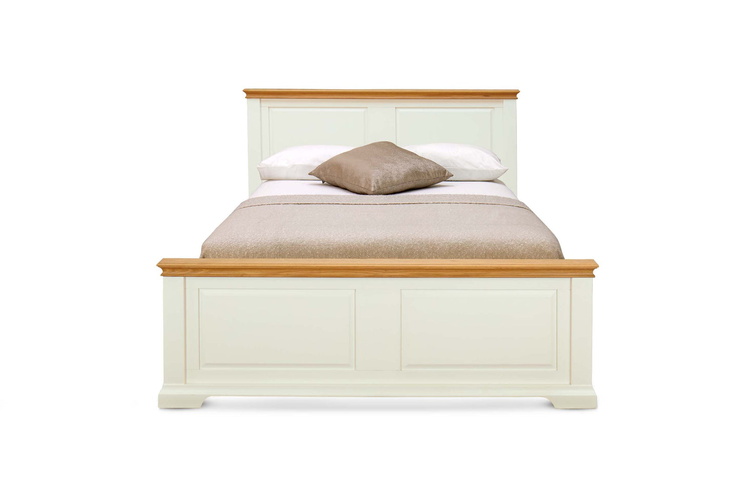 Winchester Bed Frame - 4ft6 Double - Soft White